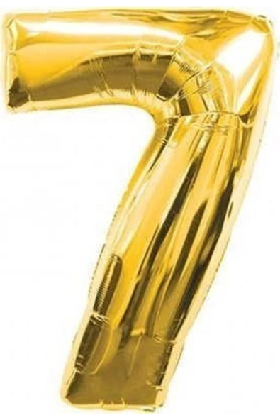 Pazariz 7 Folyo Balon Gold 100 Cm Helyum Balon Uçan Balon