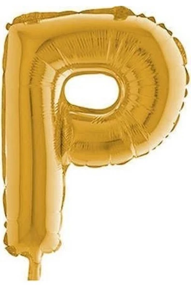 Pazariz P Folyo Balon Gold 100 Cm Helyum Balon Uçan Balon
