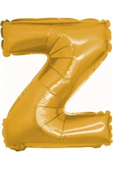 Pazariz Z (gold) Harf Folyo Balon - 90 Cm - Altın Folyo Harf Balon ürün görseli