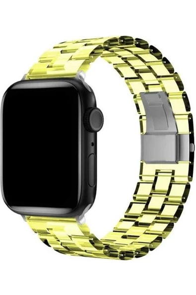 Pazariz Apple Watch Uyumlu38mm 40mm 41mm 1/2/3/4/5/6/se/7/8 Kordon Şeffaf Polikarbon Kordon ürün görseli 1