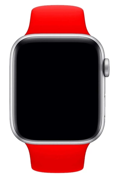 Pazariz Apple Watch Uyumlu3 4 5 6 7 8 S 38 40 41mm Kordon Kayış Klasik Kaliteli Silikon Kordon - Resim 3