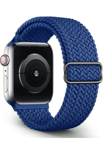 Pazariz Apple Watch Uyumlu42mm 44mm 45mm 49mm Kordon 1/2/3/4/5/6/se/7/8/ultra Örgü Tokalı Kordon