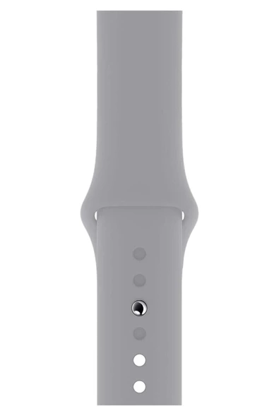 Pazariz Apple Watch Uyumlu3 4 5 6 7 8 Se 38 40 41mm Kordon Kayış Klasik Silikon ürün görseli 1