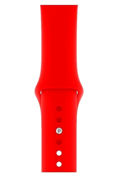 Pazariz Apple Watch Uyumlu3 4 5 6 7 8 S 38 40 41mm Kordon Kayış Klasik Kaliteli Silikon Kordon ürün görseli 1