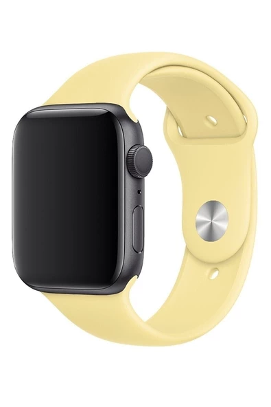 Pazariz Apple Watch Uyumlu3 4 5 6 7 8 Se 42-44-45-49 Mm Ultra Kordon Kayış Silikon - Resim 2