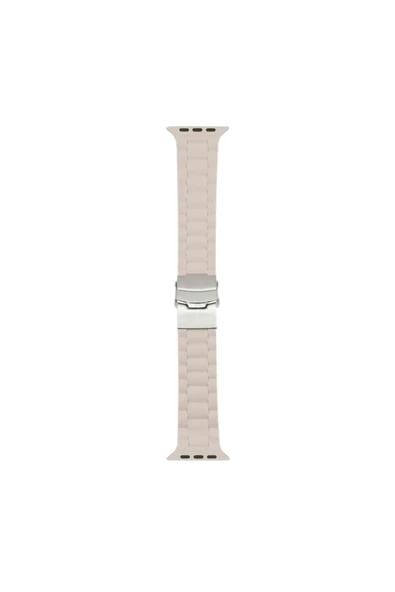 Pazariz Apple Watch Uyumlu4 5 6 7 8 Ultra 45mm 44mm 42mm Silikon Bracelet Kordon - Resim 2