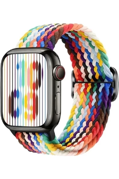 Pazariz Apple Watch Uyumlu42mm 44mm 45mm 49mm 1/2/3/4/5/6/se/7/8/ultra Kordon Sımple Kordon