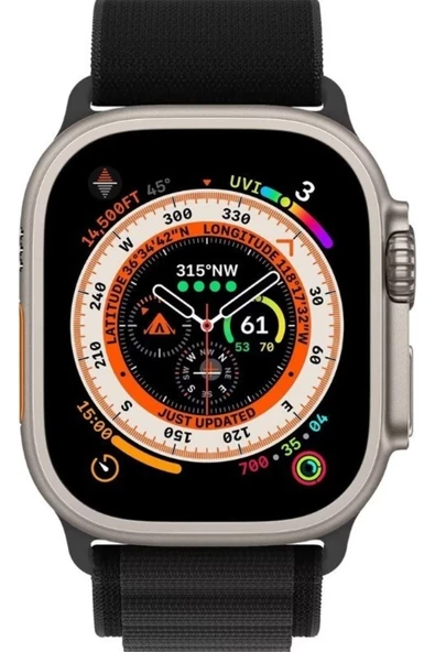 Pazariz Watch Uyumlu8 Ultra Kordon 44-45-49 Mm Series (ultra,8,7,se,6,5,,4,3,2,) Uy - Resim 3