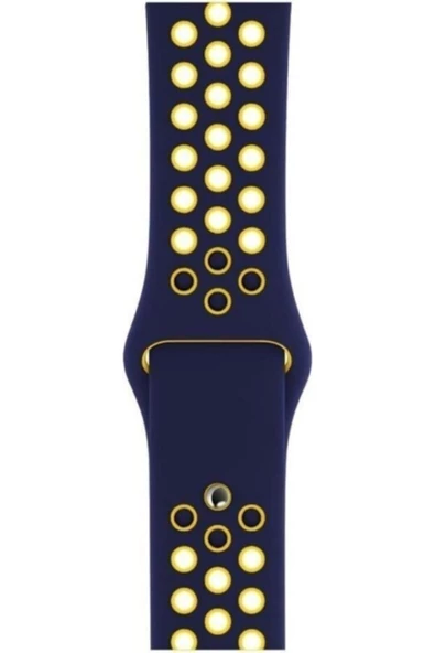 Pazariz Apple Watch Uyumluultra 3 4 5 6 7 8 Se S 42 44 45mm Kordon Delikli Spor Band Kayış ürün görseli 1