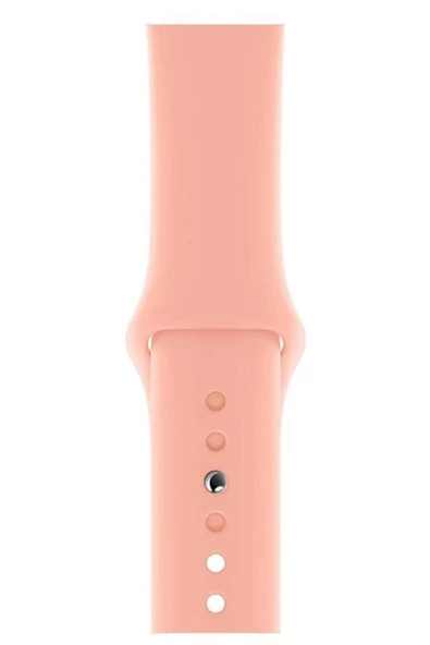 Pazariz Apple Watch Uyumlukordon 1 2 3 4 5 6 7 8 Se 42 Mm/44 Mm/45 Mm Silikon Kordon Kayış - Resim 2