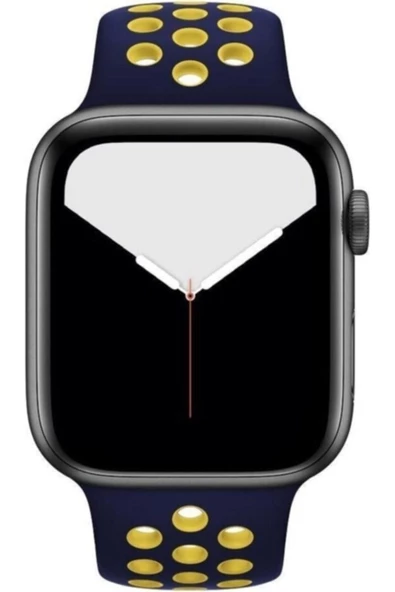 Pazariz Apple Watch Uyumluultra 3 4 5 6 7 8 Se S 42 44 45mm Kordon Delikli Spor Band Kayış - Resim 3