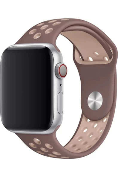 Pazariz Apple Watch Uyumluultra 3 4 5 6 7 8 Se S 42 44 45mm Kordon Delikli Spor Band Kayış - Resim 2