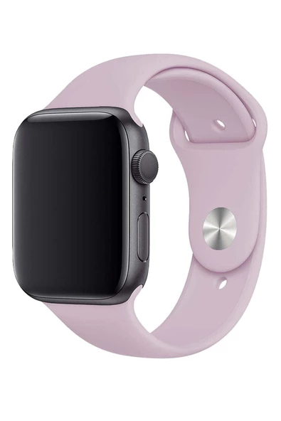 Pazariz Apple Watch Uyumlu3 4 5 6 7 8 Se 38 40 41mm Kordon Kayış Klasik Silikon - Resim 2