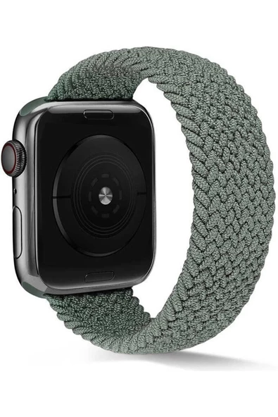 Pazariz Apple Watch Uyumlu38mm 40mm 41mm 1/2/3/4/5/6/se/7/8 Kordon Örgü Kordon 38