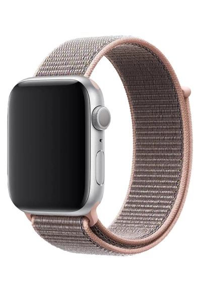 Pazariz Apple Watch Uyumlugs Dt Pro T500 Ultra 3 4 5 6 7 8 Se 42 44 45 49 Mm Kordon Kayış Hasır Örgü - Resim 3