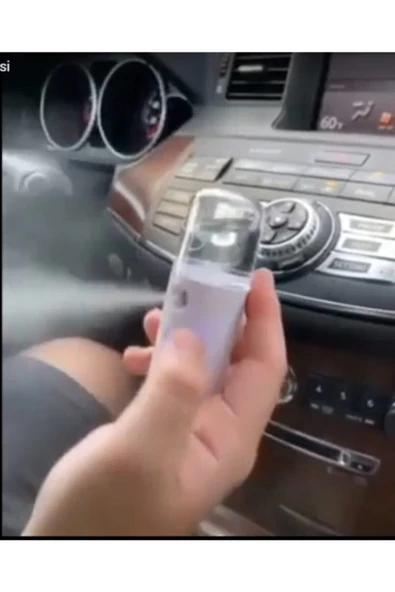 Pazariz Defne Yağı Taşınabilir Mini Atomizer Dezenfektan Serinletici Aromaterapi Difüzör - 3