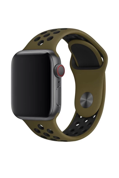 Pazariz Apple Watch Uyumlu42-44-45 Mm Spor Band Delikli Kordon T500 Dt No 1 T700s - 2