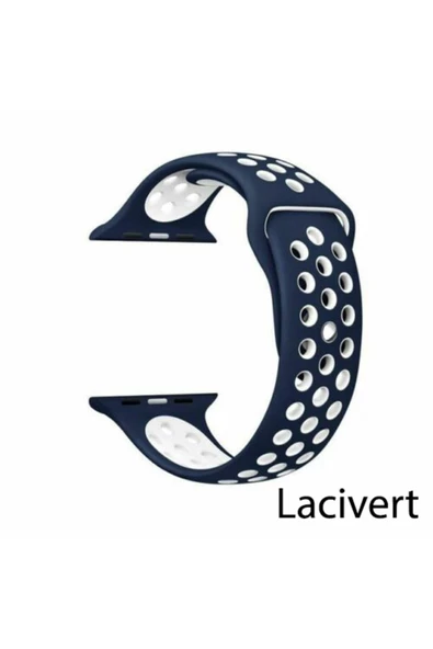 Pazariz Apple Watch Uyumlu3 4 5 6 7 8 Ultra 42mm 44mm 45mm Spor Silikon Kordon ürün görseli