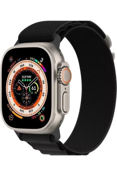 Pazariz Watch Uyumlu8 Ultra Kordon 44-45-49 Mm Series (ultra,8,7,se,6,5,,4,3,2,) Uy - Resim 2