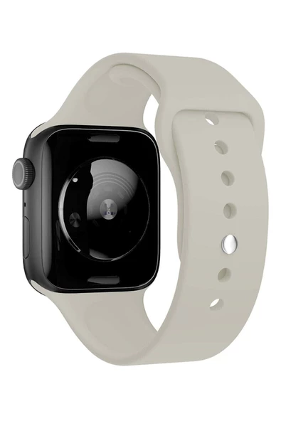 Pazariz Apple Watch Uyumlu3 4 5 6 7 8 Se 42-44-45-49 Mm Ultra Kordon Kayış Klasik Silikon - Resim 3