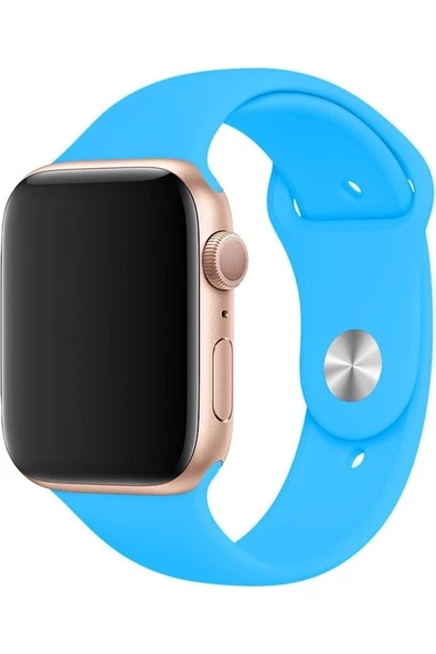 Pazariz Apple Watch Uyumlukordon 1 2 3 4 5 6 7 8 Se 42 Mm/44 Mm/45mm Silikon Kordon ürün görseli 1