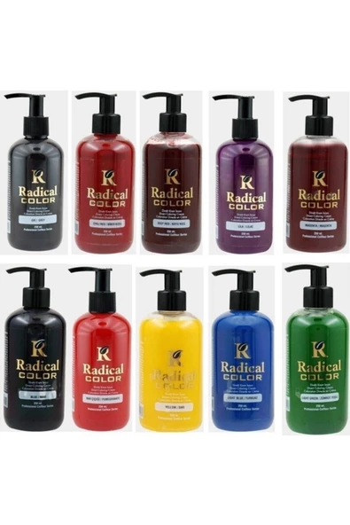 Pazariz Color Su Bazlı Saç Boyası Turuncu 250 Ml - 2