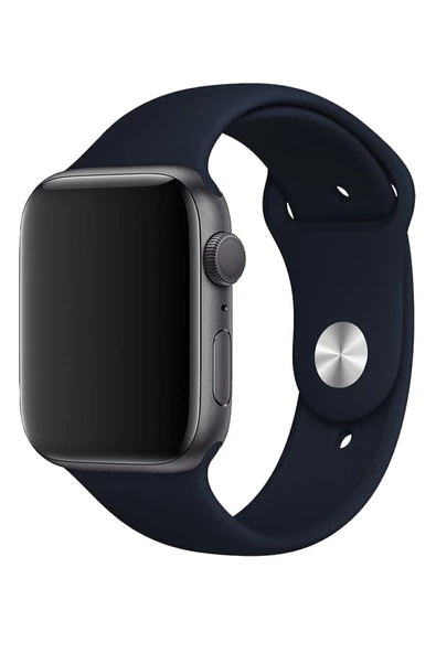 Pazariz Apple Watch Uyumlu3 4 5 6 7 8 Se 42-44-45-49 Mm Ultra Kordon Kayış Silikon - Resim 2