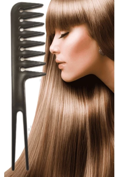 Pazariz Antistatik Dalgalı Wax Tarağı Saç Açma Tarak Profesyonellerin Tercihi - 2