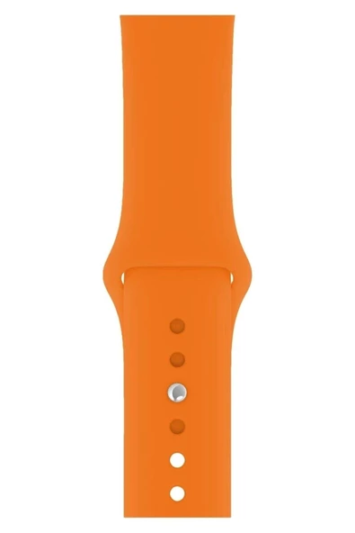 Pazariz Apple Watch Uyumlu2 3 4 5 6 7 Se 38 40 41mm Kalite Kordon Kayış Klasik Kaliteli Silikon ürün görseli 1