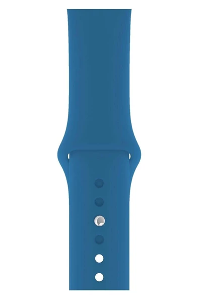 Pazariz Apple Watch Uyumlu3 4 5 6 7 8 Se 38 40 41mm Kordon Kayış Klasik Kaliteli Silikon ürün görseli 1