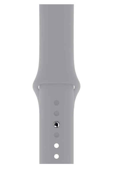 Pazariz Apple Watch Uyumlu2 3 4 5 6 7 Se 38 40 41mm Kalite Kordon Kayış Klasik Kaliteli Silikon