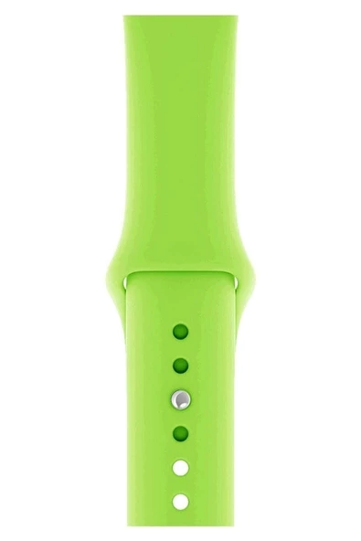 Pazariz Apple Watch Uyumlu42 / 44 / 45 Mm - 2 3 4 5 6 7 8 Se Silikon Kordon Kayış Band - Resim 2