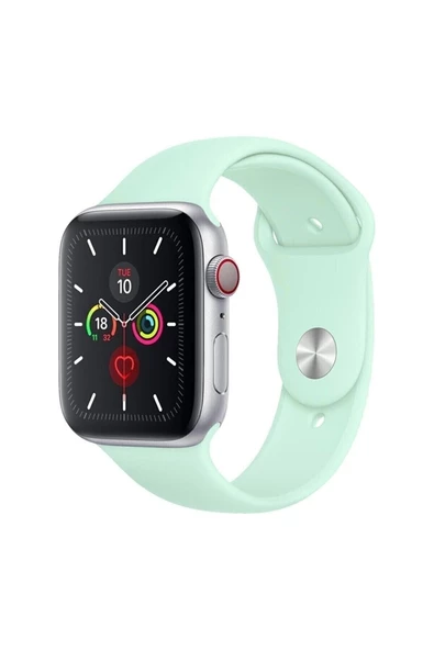 Pazariz Apple Watch Uyumlu2 3 4 5 6 7 8 Se 38 / 40 / 41 Mm Silikon Kordon Kayış Band