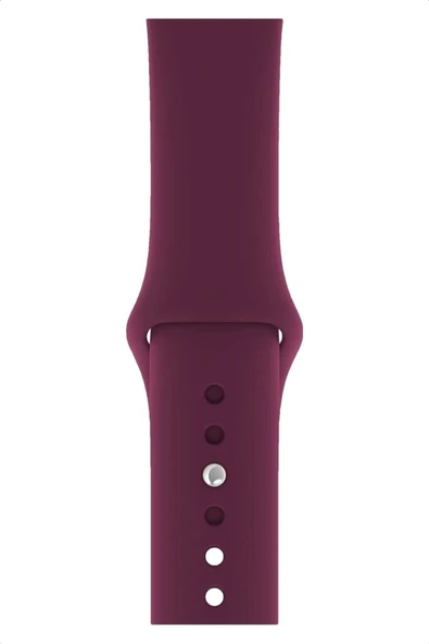 Pazariz Apple Watch Uyumlu3 4 5 6 7 8 Se 38 40 41mm Kordon Kayış Klasik Kaliteli Silikon ürün görseli 1