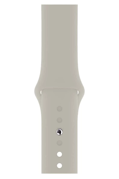 Pazariz Apple Watch Uyumlu3 4 5 6 7 8 Se 38 40 41mm Kordon Kayış Klasik Silikon Uyumlu ürün görseli 1