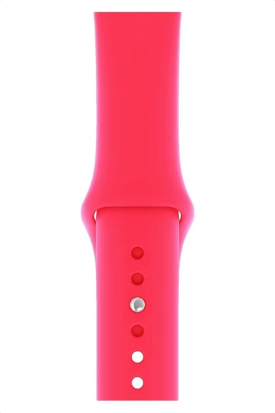 Pazariz Apple Watch Uyumlu2 3 4 5 6 7 Se 42 44 45mm Kalite Kordon Kayış Klasik Kaliteli Silikon ürün görseli 1