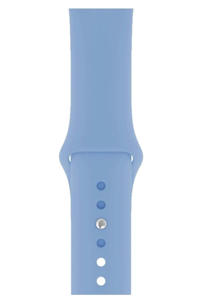 Pazariz Apple Watch Uyumlu3 4 5 6 7 8 Se 38 40 41mm Kordon Kayış Klasik Kaliteli Silikon ürün görseli 1