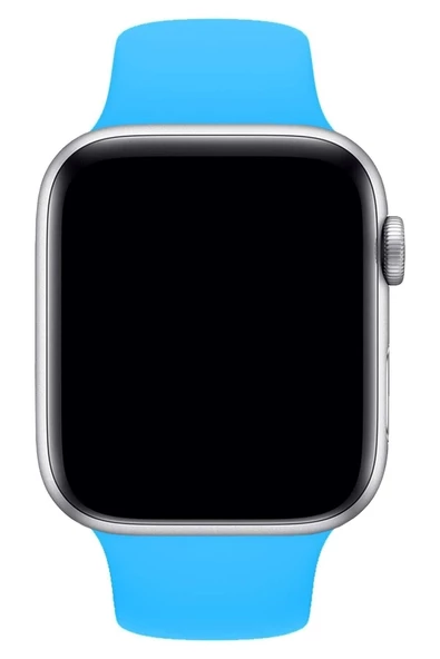 Pazariz Apple Watch Uyumlu3 4 5 6 7 8 Se 42 44 45mm Kordon Kayış Klasik Kaliteli Silikon - Resim 3