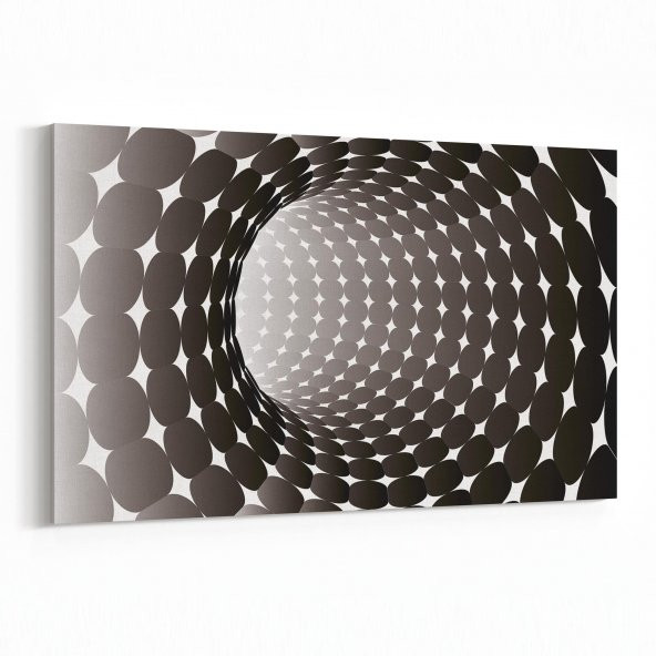Olla 10263 Abstract Girdap Görsel Yatay Kanvas Tablo