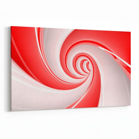 Olla 10271 Abstract Girdap Görsel Yatay Kanvas Tablo