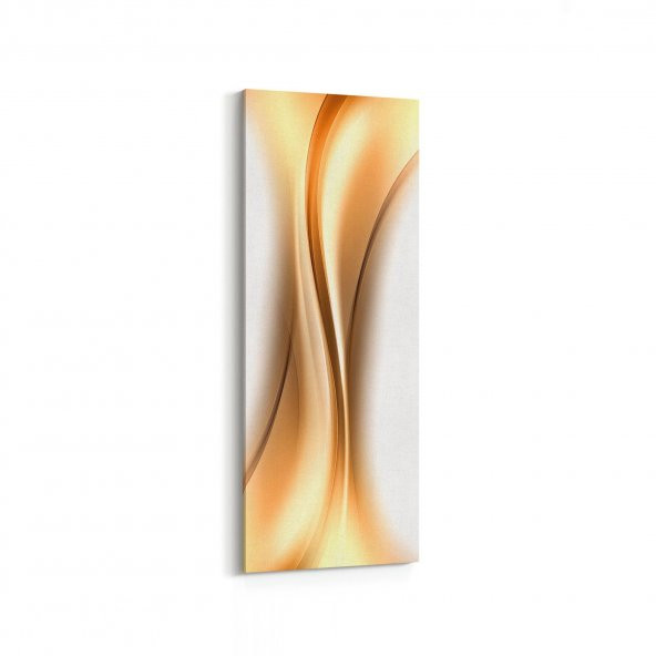 Olla 10191 Abstract Görsel Dikey İnce Kanvas Tablo