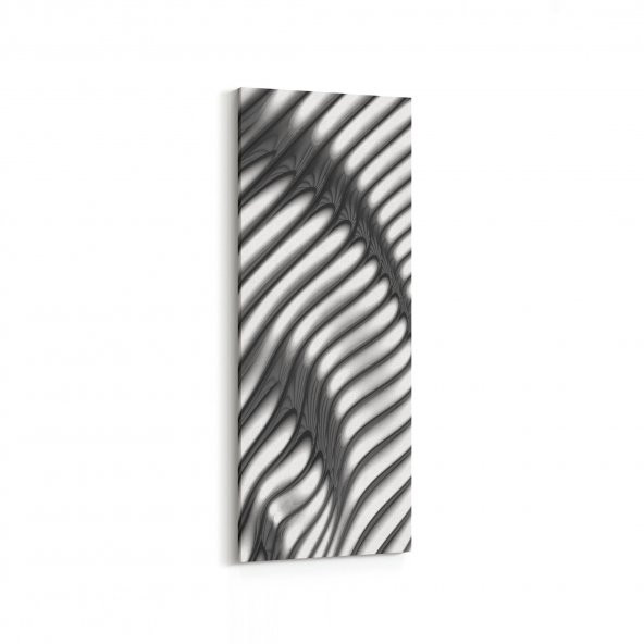 Olla 10390 Abstract Görsel Dikey İnce Kanvas Tablo