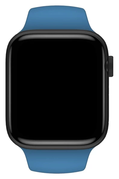 Pazariz Apple Watch Uyumlukordon 1 2 3 4 5 6 7 Se 38 Mm/40 Mm/41mm Silikon Kordon Kayış - Resim 2