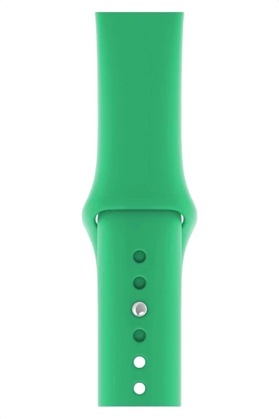 Pazariz Apple Watch Uyumlu2 3 4 5 6 7 Se 38 40 41mm Kalite Kordon Kayış Klasik Kaliteli Silikon ürün görseli 1