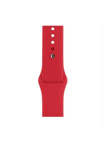 Pazariz Apple Watch Uyumlu3/4/5/6/7/se 38mm/40mm/41mm Silikon Kordon Yumuşak Ve Pürüzsüz Klasik