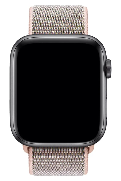 Pazariz Apple Watch Uyumlu1-2-3-4-5-6-7-se Serisi 38mm - 40mm -41mm Spor Kumaş Kordon - Resim 2