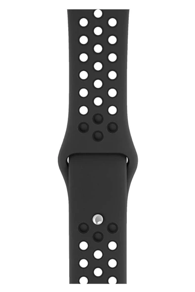 Pazariz Apple Watch Uyumlusilikon Kayış Delikli Kordon 1 2 3 4 5 6 7 Se 42mm/44mm/45mm