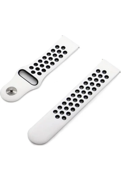 Pazariz Apple Watch Uyumlu42mm - 44mm - 45mm 1 2 3 4 5 6 Se 7 8 Için Delikli Spor Kordon Kayış ürün görseli 1