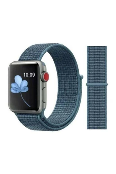 Pazariz Apple Watch Uyumlu3 4 5 6 7 8 Se (42/44/45/49 )mm Örme Kordon Spor Kayış Kordon
