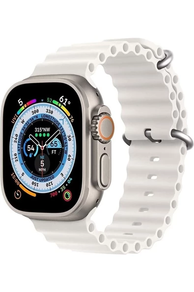 Pazariz Apple Watch Uyumlu42mm 44mm 45 Mm 49m Kordon 1/2/3/4/5/6/se/7/8/ultra - Resim 2